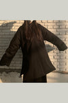 SAMUEL GUI YANG Black Benolac Top AW21CO04-1